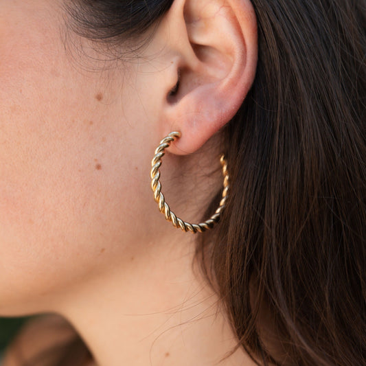 ALEINA LOOP EARRINGS